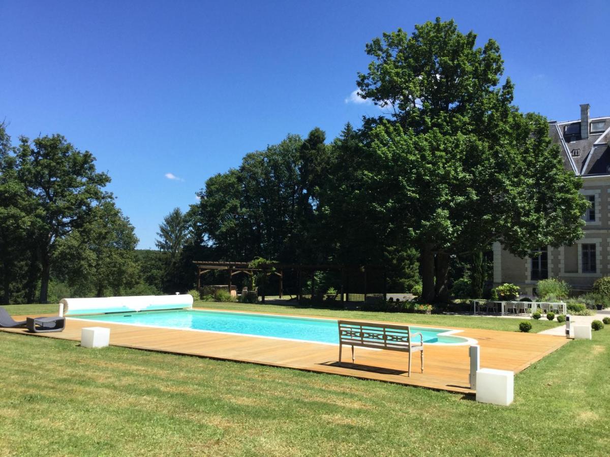 Chateau Des Essards Avec Piscine Et Jacuzzi Langeais Zewnętrze zdjęcie